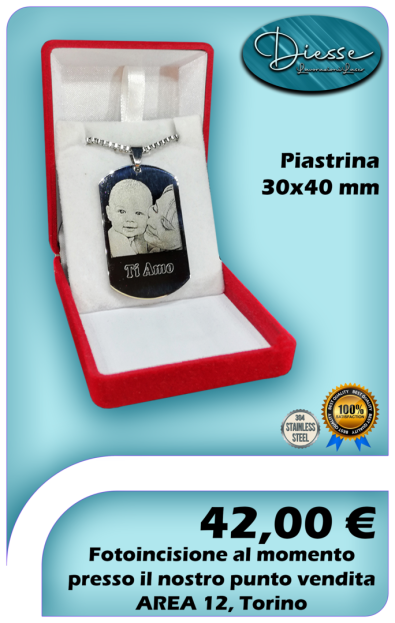piastrina con le foto , foto su ciodoli , incisioni piemonte , incisioni torino , incisioni laser torino